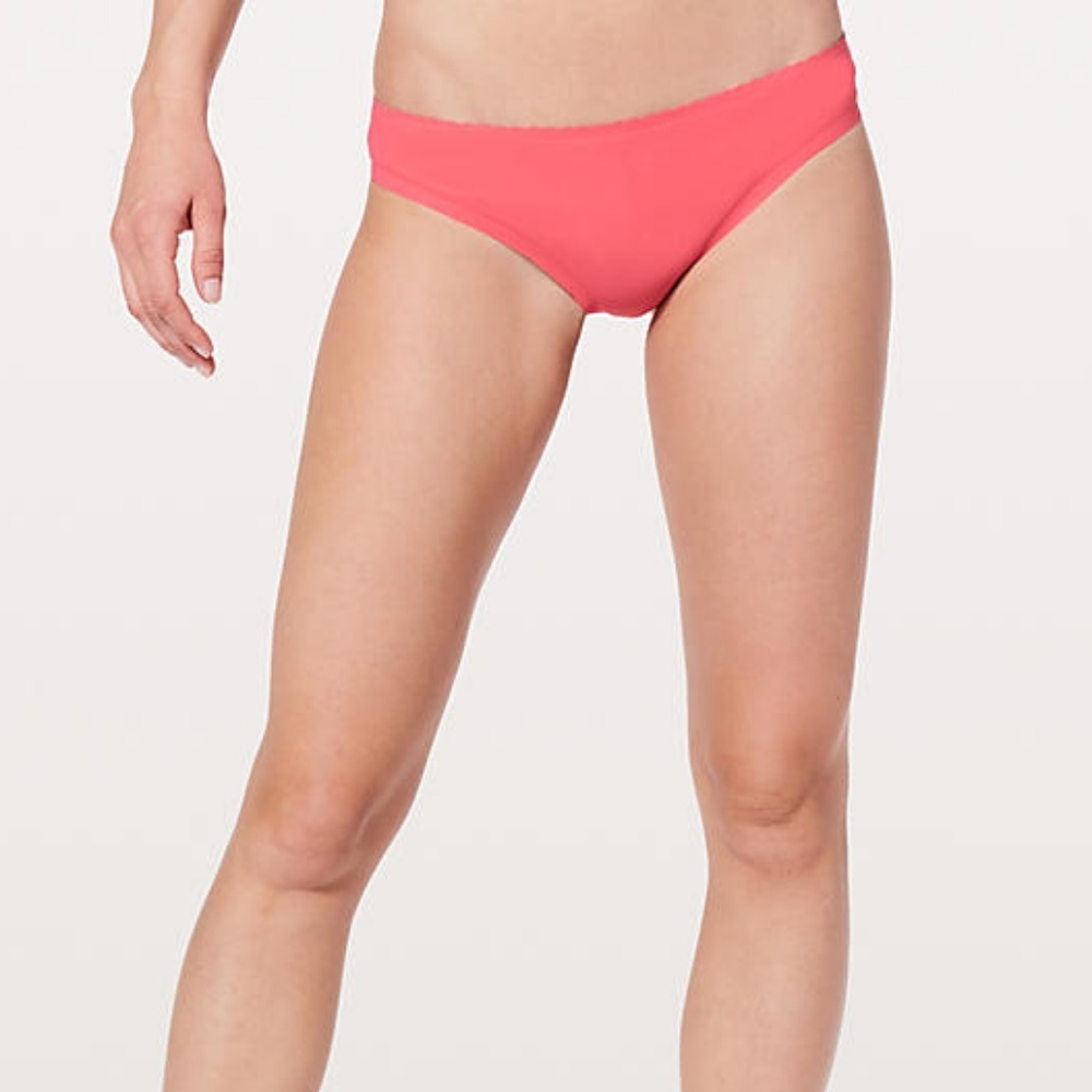 Lululemon Will the Wave Bikini BOTTOM Glossy  sz 6